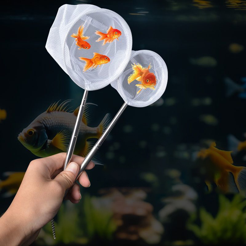 Aquarium Fish Net Small - Akvaryum balık balık ağı paslanmaz çelik