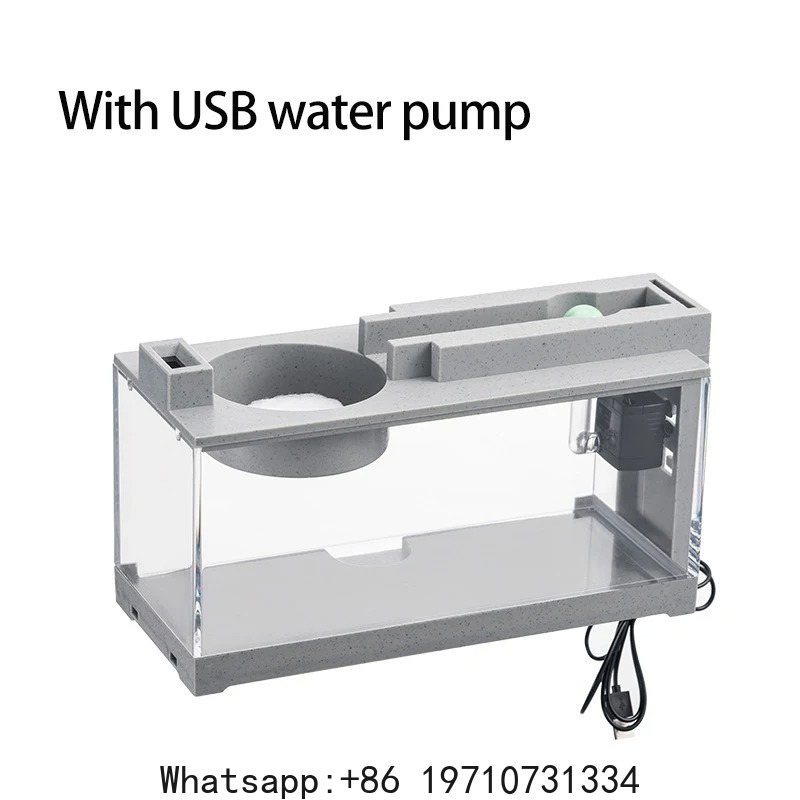 Fish Aquarium Home - Akvaryum balık tankı kiti dahili oksijen