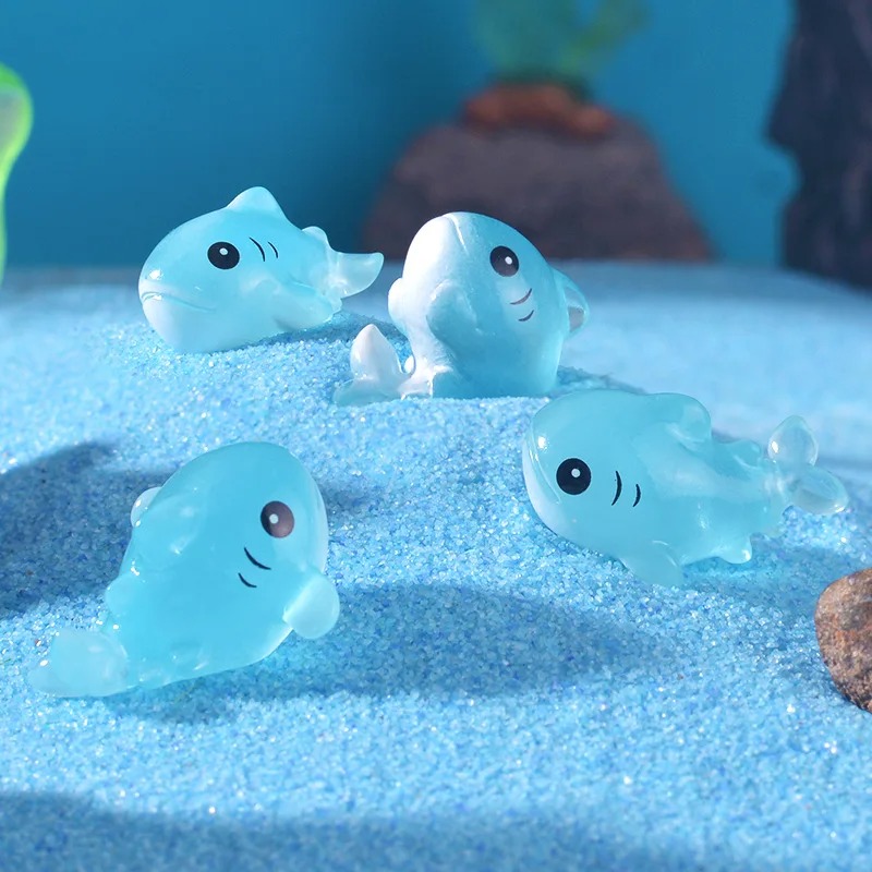 Aquarium Fish Shark - 4 adet Aydınlık Köpekbalığı Süs Deniz