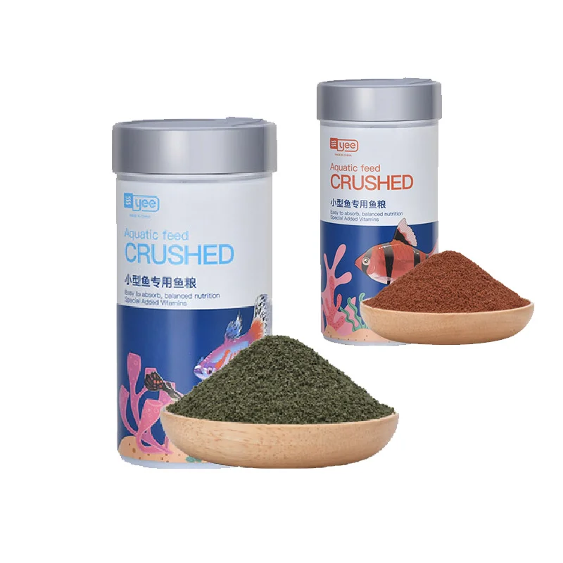 Aquarium Fish Vitamin - Akvaryum Ezilmiş Eklenen Vitamin Spirulina Astaksantin