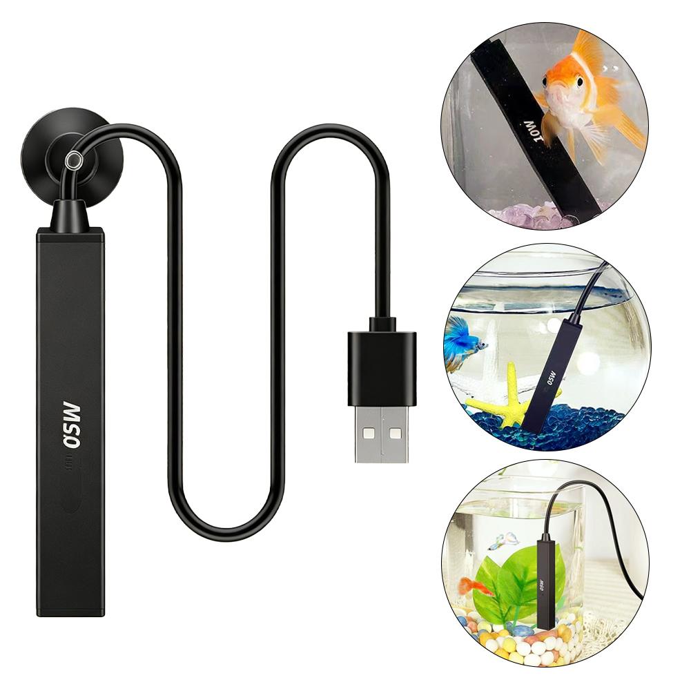 Aquarium Fish House - Mini USB Akvaryum Isıtıcı 5V Otomatik
