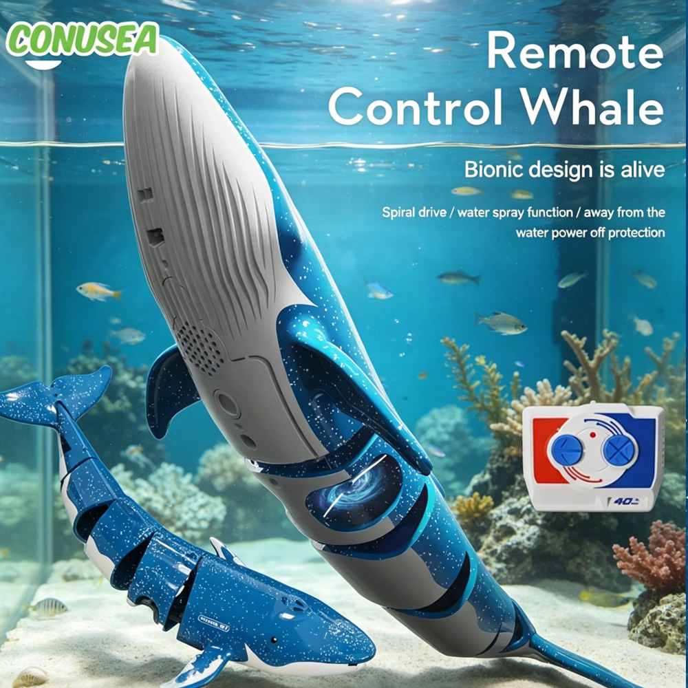 Aquarium Fish Shark - RC denizaltı Sualtı Balinaları Uzaktan Kumandalı