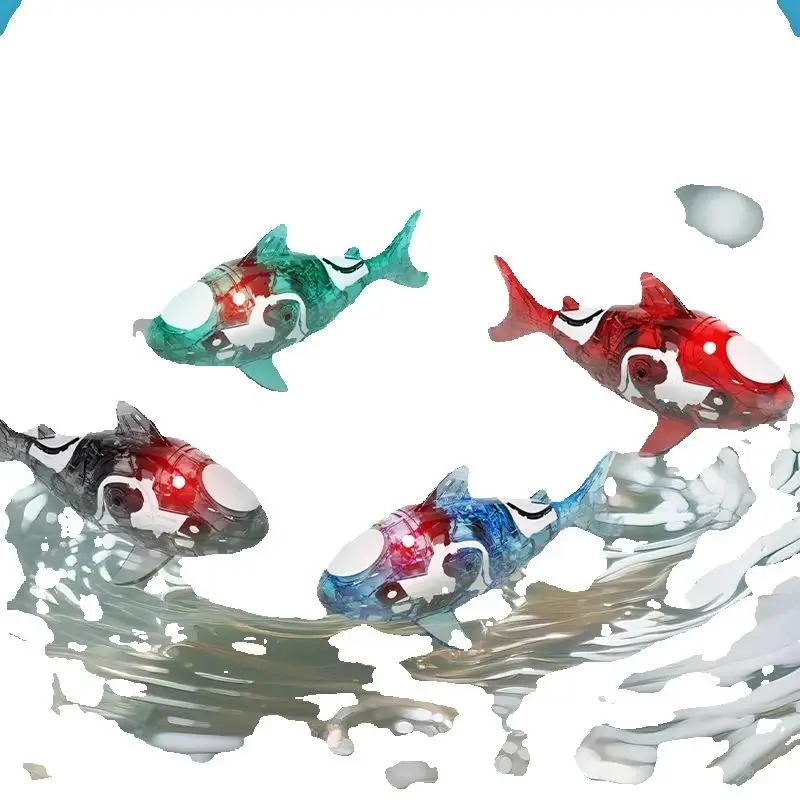 Aquarium Fish Shark - Elektrikli Evcil Hayvan Köpekbalığı Oyuncağı, Duyusal