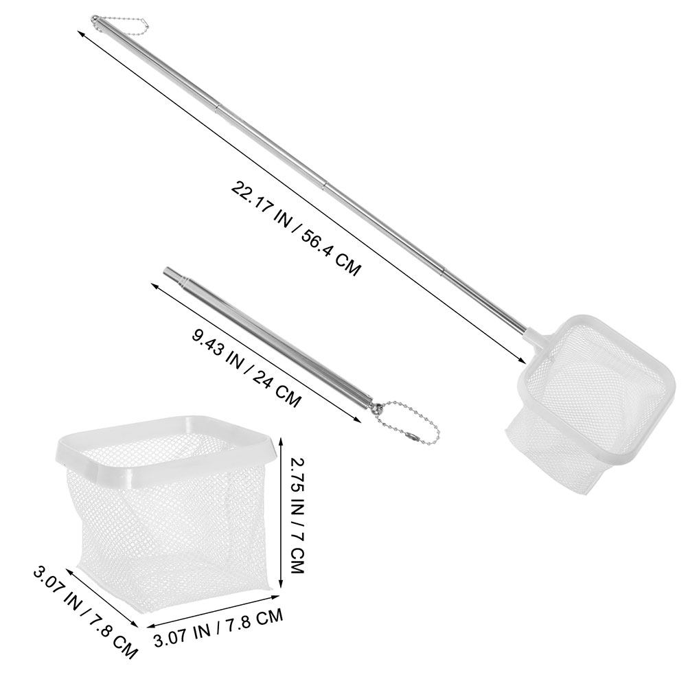 2 Adet Paslanmaz Çelik Balık T - Aquarium Fish Net Small incelemesi ve fiyatı