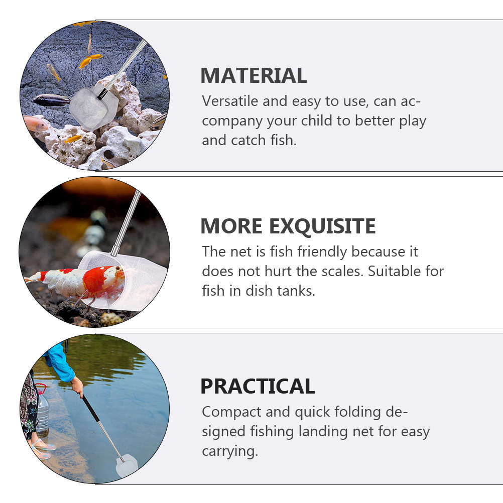 2 Adet Balık Dostu Paslanmaz Ç - Aquarium Fish Net Small incelemesi ve fiyatı