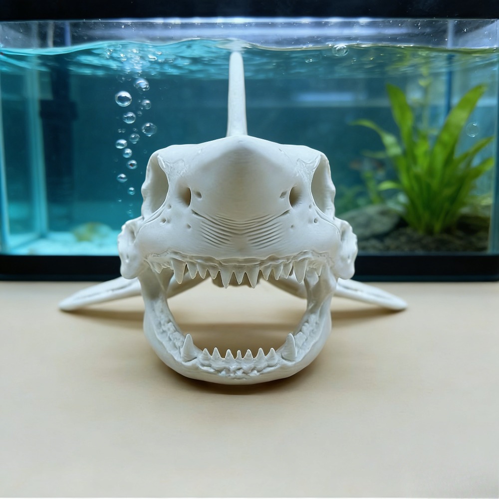 3D Baskı Köpekbalığı Kafatası  - Aquarium Fish Shark incelemesi ve fiyatı