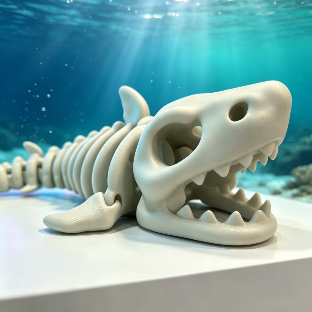 Köpekbalığı İskeleti Akvaryum  - Aquarium Fish Shark incelemesi ve fiyatı
