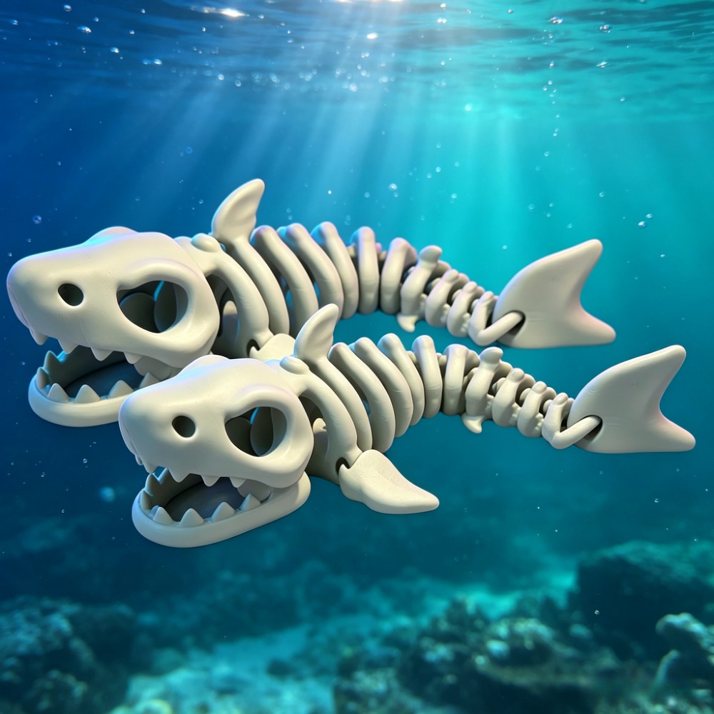 Köpekbalığı İskeleti Akvaryum  - Aquarium Fish Shark incelemesi ve fiyatı