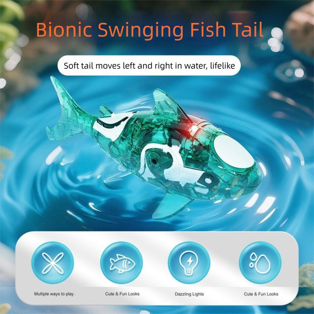 Yenilikçi Plastik Elektrikli E - Aquarium Fish Shark incelemesi ve fiyatı