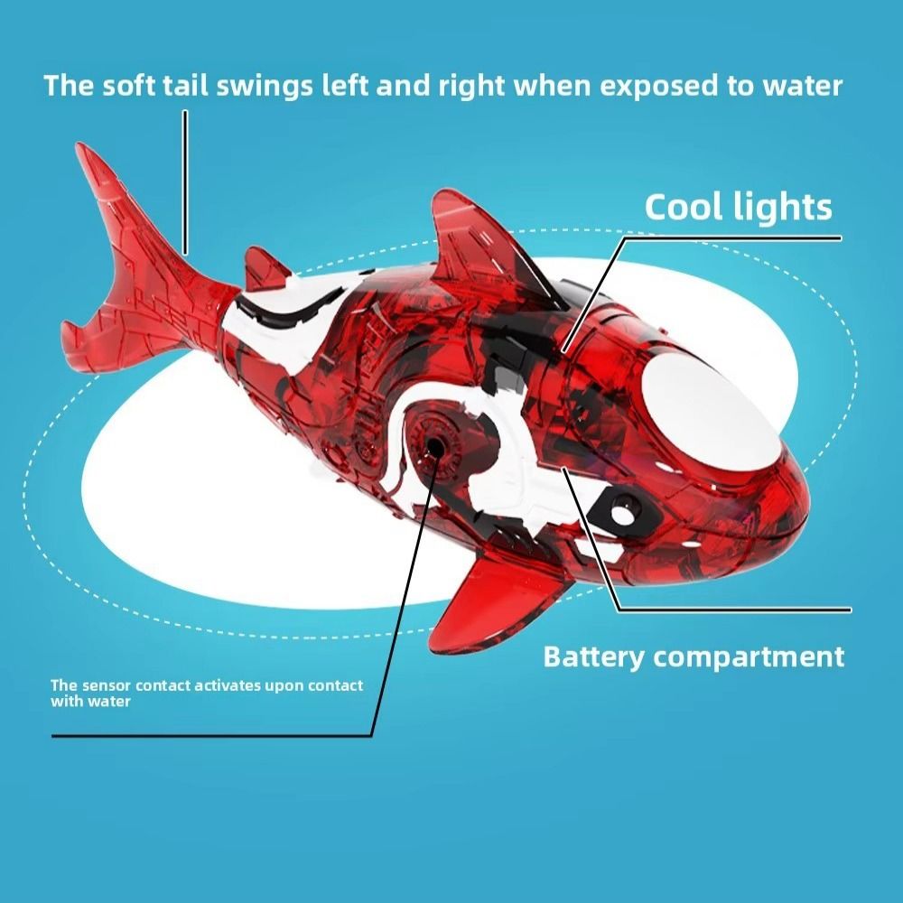 Yenilikçi Plastik Elektrikli E - Aquarium Fish Shark incelemesi ve fiyatı