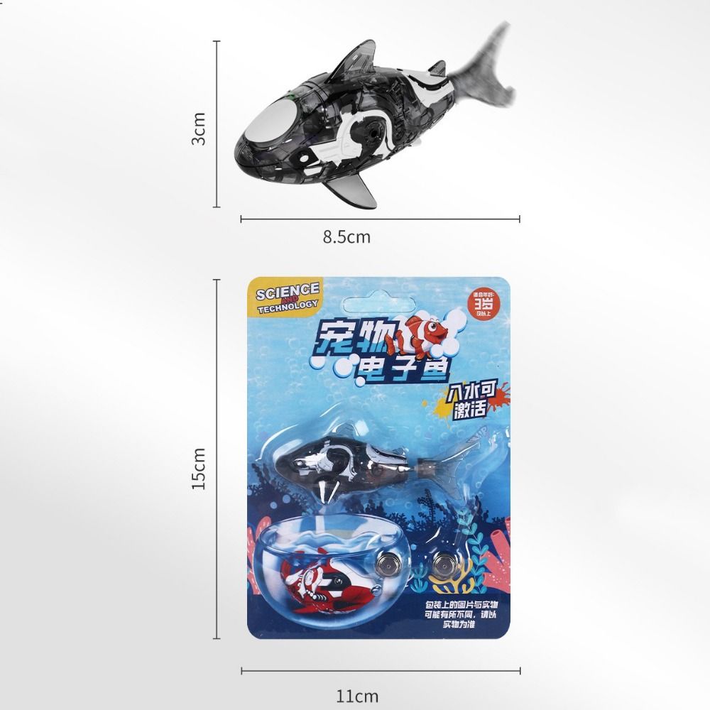 Yenilikçi Plastik Elektrikli E - Aquarium Fish Shark incelemesi ve fiyatı
