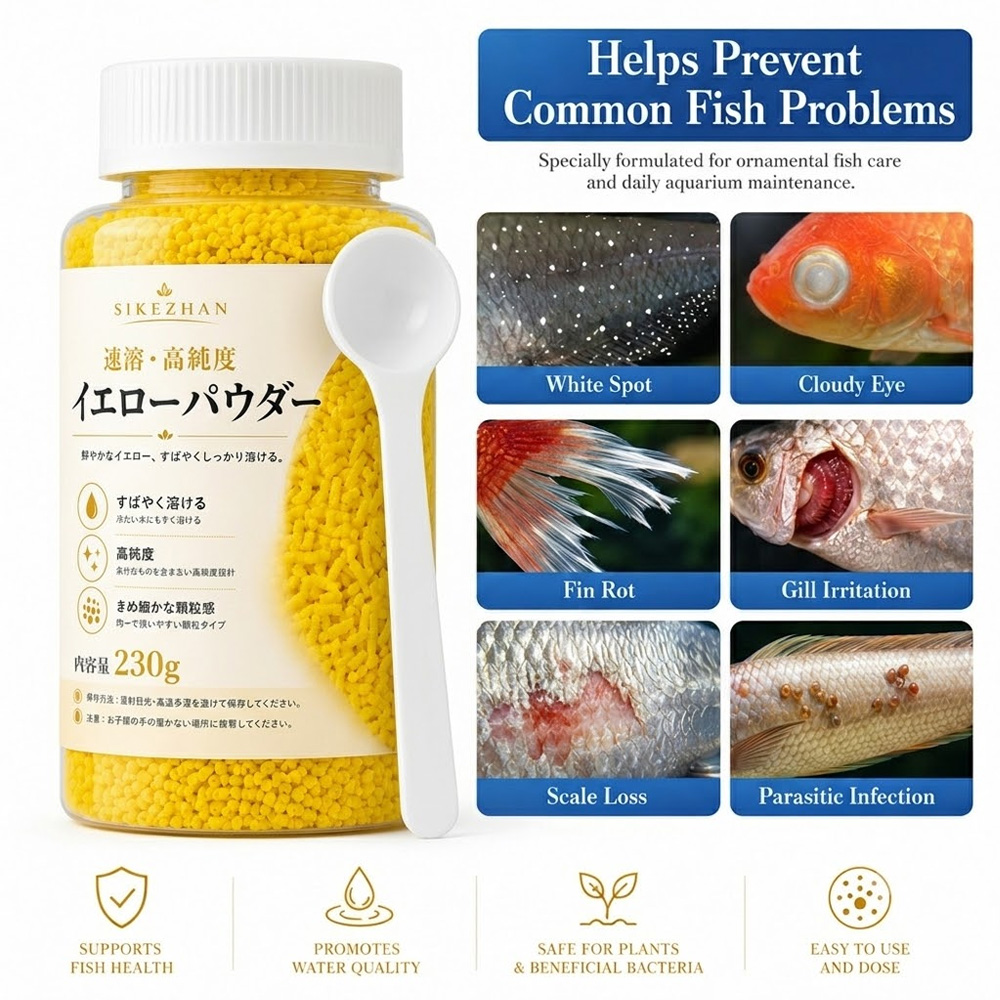 230g Suda Çözünen Sarı Toz Gra - Aquarium Fish Vitamin incelemesi ve fiyatı