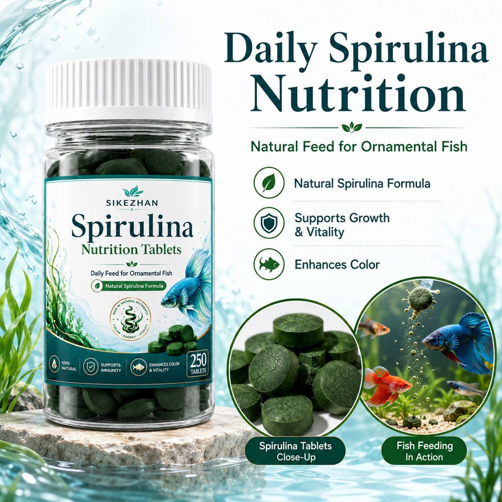 Spirulina Tabletleri Akvaryum  - Aquarium Fish Vitamin incelemesi ve fiyatı