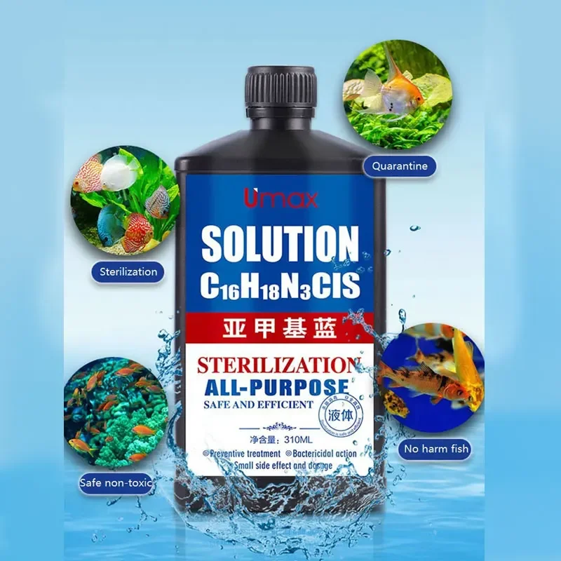 1/2 şişe metilen mavi solüsyon - Aquarium Fish Vitamin incelemesi ve fiyatı