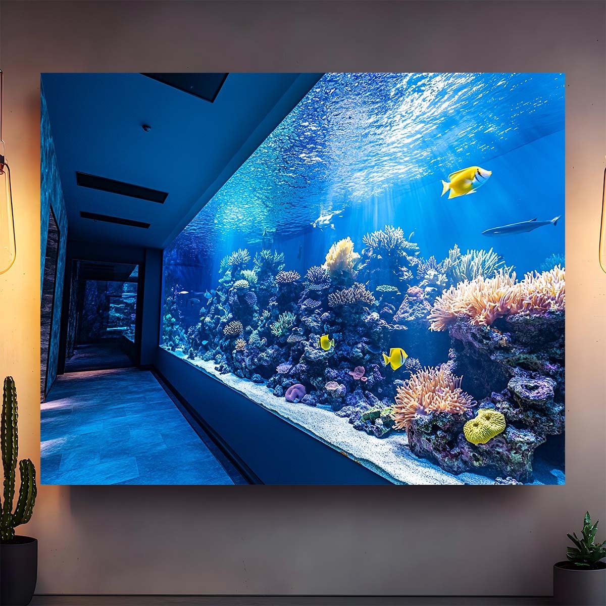 Canlı Sualtı Akvaryumu Goblen  - Fish Aquarium Home incelemesi ve fiyatı