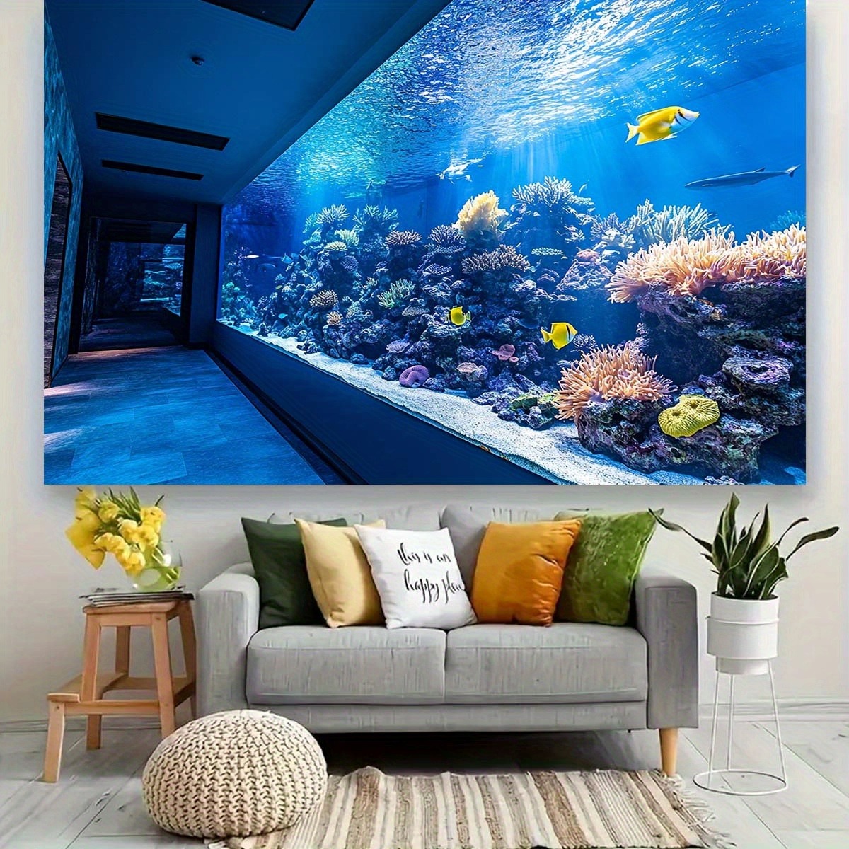 Canlı Sualtı Akvaryumu Goblen  - Fish Aquarium Home incelemesi ve fiyatı