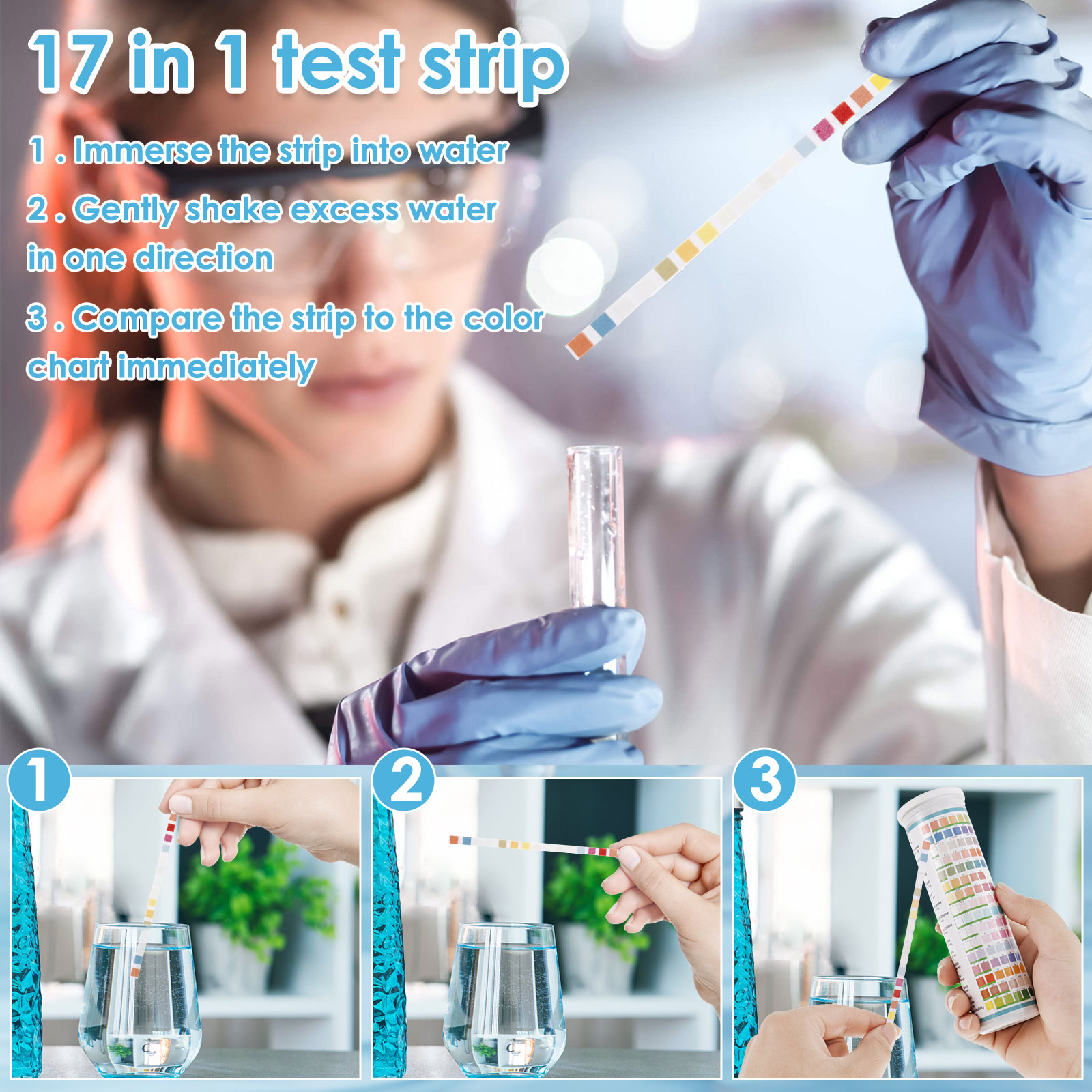 5-17 in 1 Akvaryum Test Şeritl - Aquarium Fish House incelemesi ve fiyatı