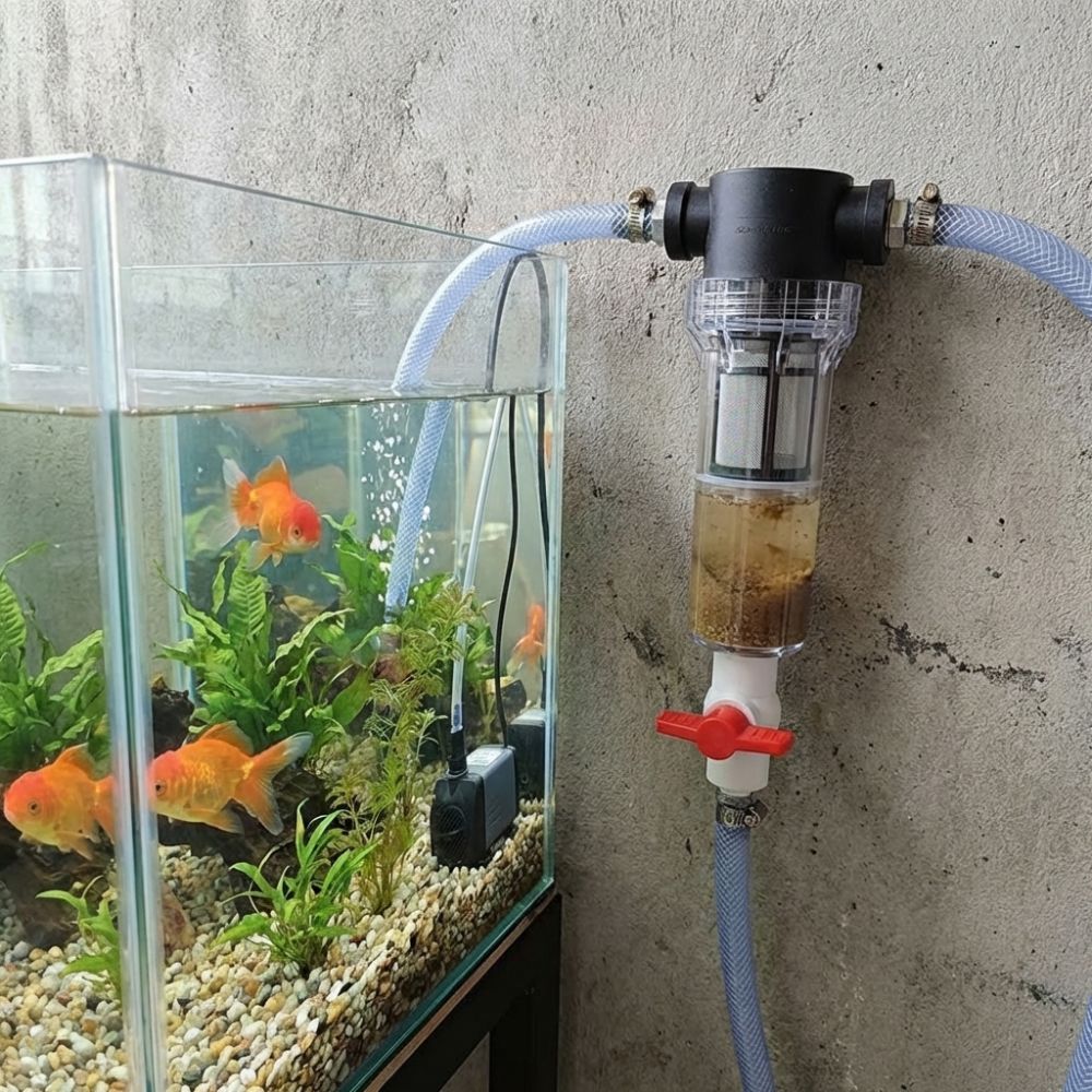 1/2 3/4 Dişi Dişli Akvaryum Dı - Aquarium Fish Waste Collector incelemesi ve fiyatı